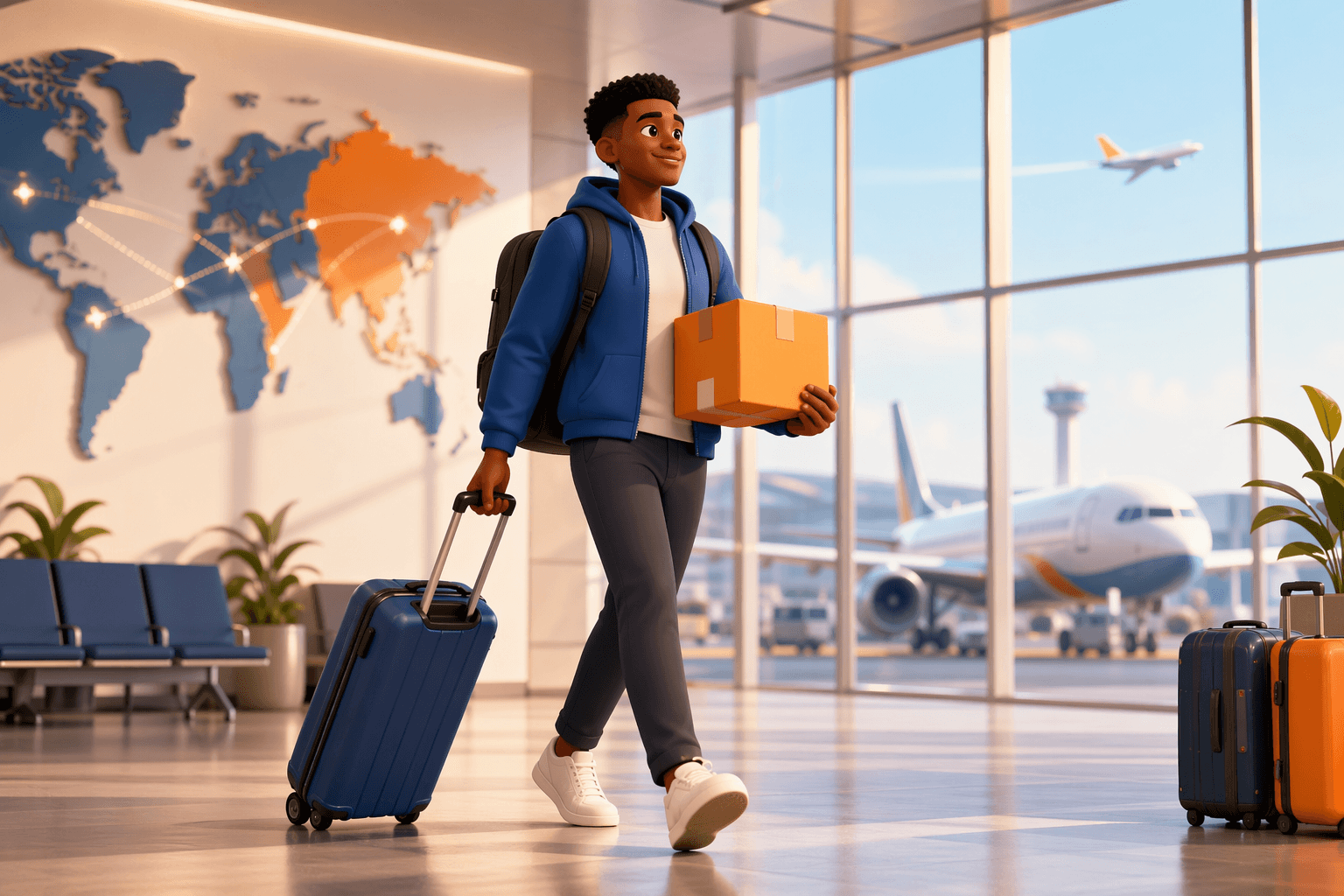 Send. Travel. Receive.